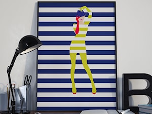 Kobiety kolorowe - Sypialnia, styl nowoczesny - zdjęcie od 4rooms
