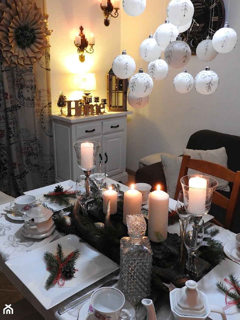 #mojeswieta - Średnia biała jadalnia jako osobne pomieszczenie - zdjęcie od Monika Żmuda 2 - Homebook