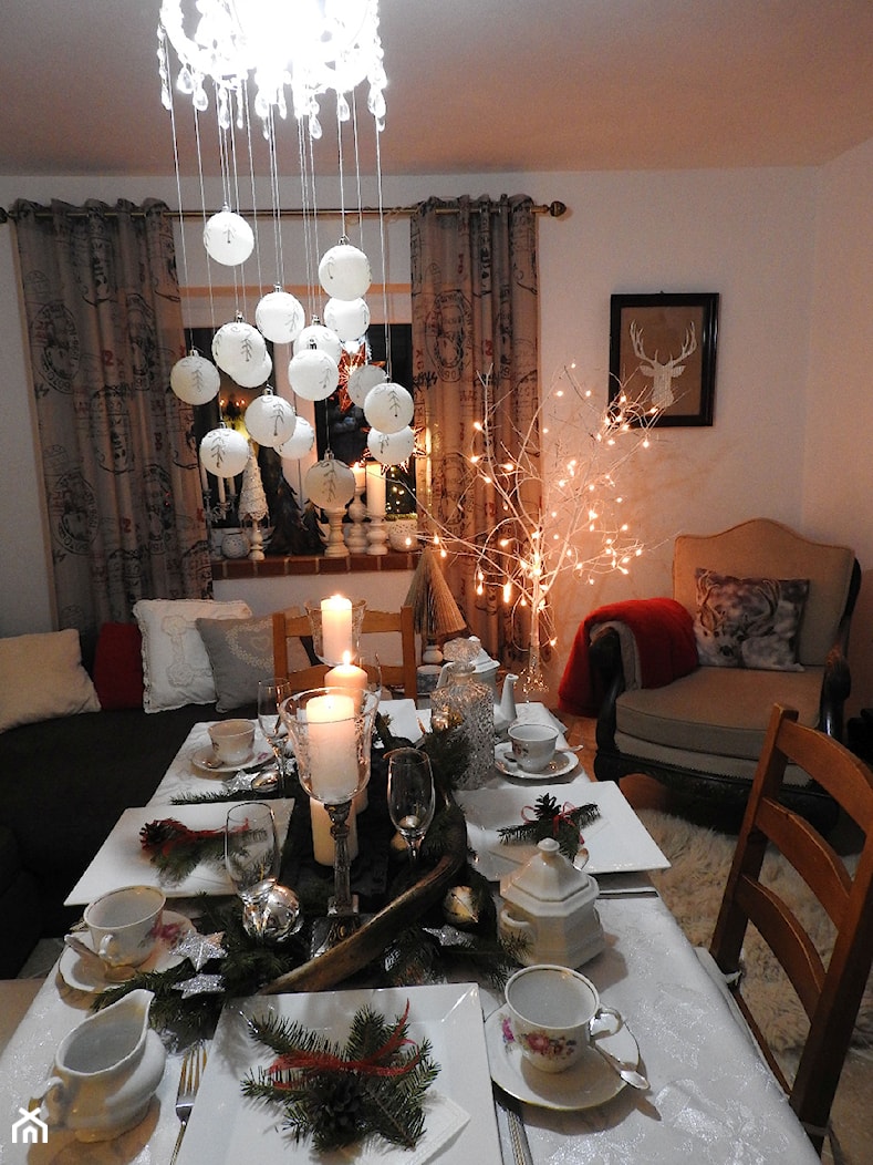 #mojeswieta - Średnia biała jadalnia - zdjęcie od Monika Żmuda 2 - Homebook