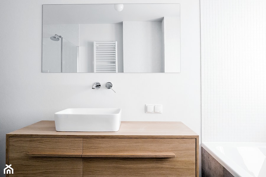Dom na Pogodnie 3 - Mała średnia łazienka, styl nowoczesny - zdjęcie od Loft Kolasiński