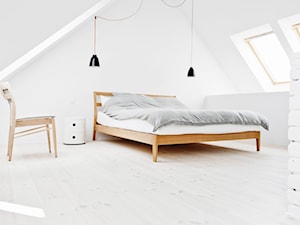Mieszkanie w Dolinie Słońca - Sypialnia, styl skandynawski - zdjęcie od Loft Kolasiński