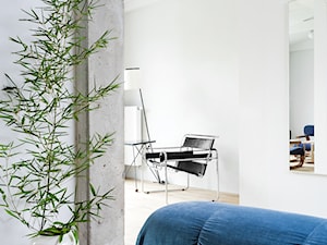 Dom na Pogodnie 3 - Średni biały szary salon, styl nowoczesny - zdjęcie od Loft Kolasiński