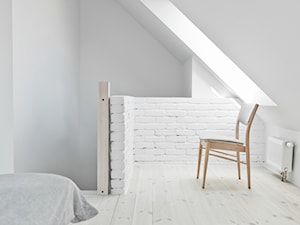 Mieszkanie w Dolinie Słońca - Sypialnia, styl skandynawski - zdjęcie od Loft Kolasiński