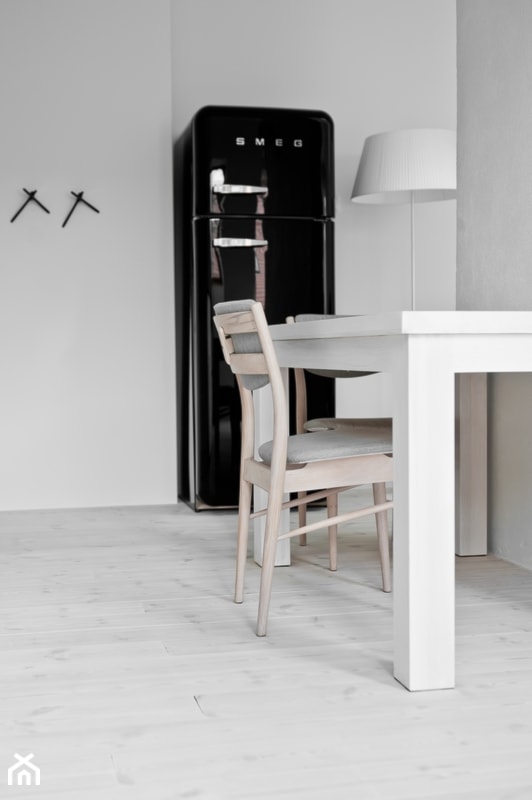 Mieszkanie w Dolinie Słońca - Jadalnia, styl skandynawski - zdjęcie od Loft Kolasiński