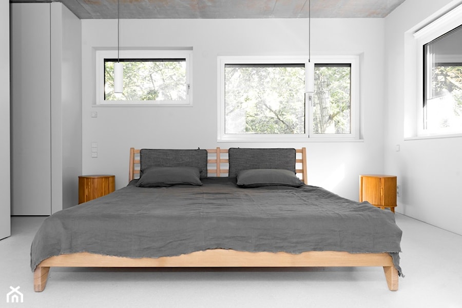 Dom na Prenzlauer Berg - Sypialnia, styl minimalistyczny - zdjęcie od Loft Kolasiński
