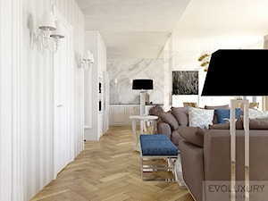 EVOLUXURY - OVO WROCŁAW PENTHOUSE - Salon, styl tradycyjny - zdjęcie od EVOLUXURY DESIGN ARKADIUSZ JASKOLSKI