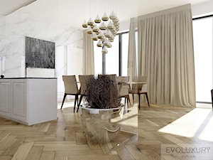 EVOLUXURY - OVO WROCŁAW PENTHOUSE - Jadalnia, styl tradycyjny - zdjęcie od EVOLUXURY DESIGN ARKADIUSZ JASKOLSKI