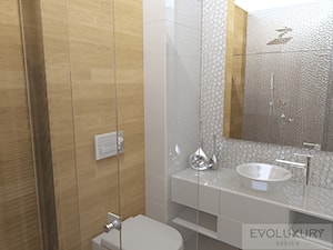 EVOLUXURY - APARTAMENT THE AVENUE - Łazienka, styl nowoczesny - zdjęcie od EVOLUXURY DESIGN ARKADIUSZ JASKOLSKI