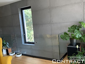 Płyty betonowe na ścianie - zdjęcie od CONTRACTORS beton architektoniczny