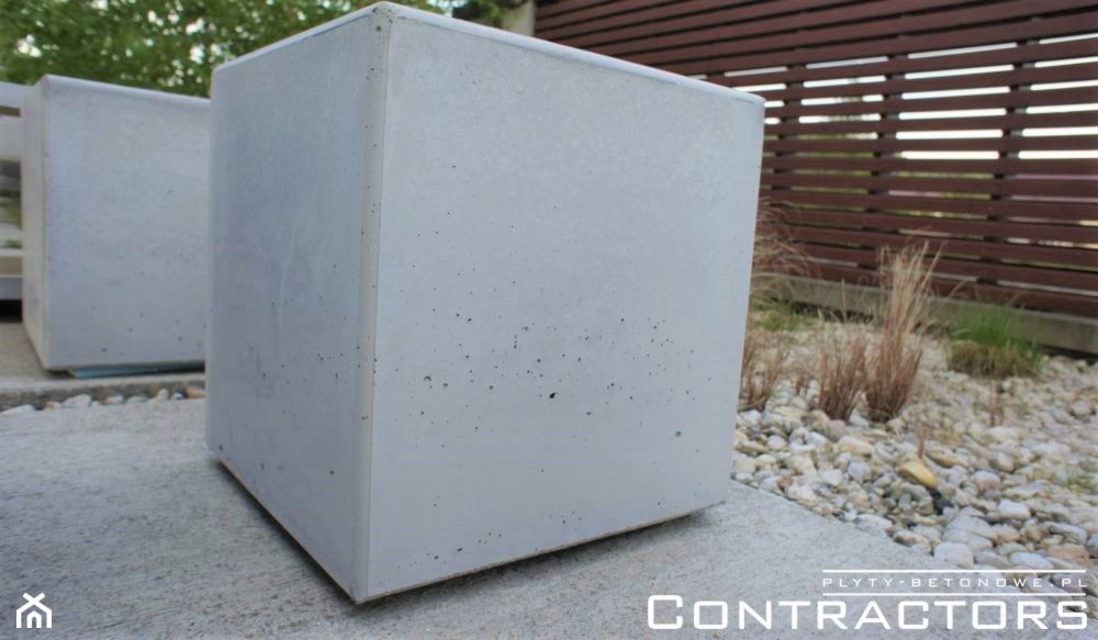 Donice z betonu architektonicznego - zdjęcie od CONTRACTORS beton architektoniczny - Homebook