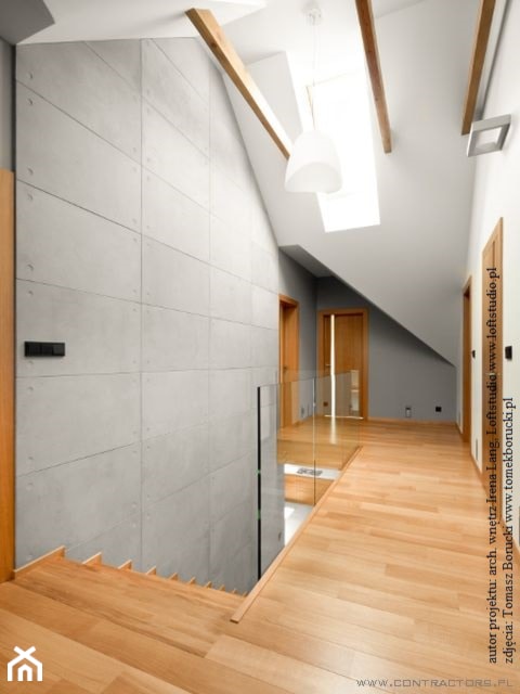 płyty betonowe contractors projekt loftstudio - zdjęcie od CONTRACTORS beton architektoniczny - Homebook