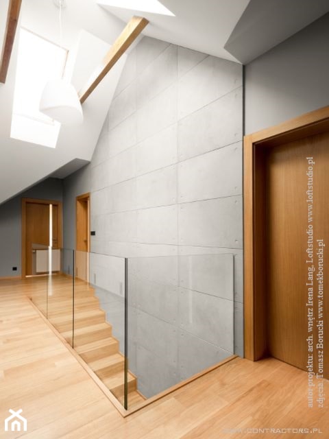 płyty betonowe contractors projekt loftstudio - zdjęcie od CONTRACTORS beton architektoniczny - Homebook