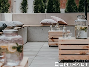 Siedzisko/ławka z betonu architektonicznego - zdjęcie od CONTRACTORS beton architektoniczny