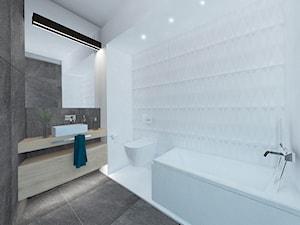 łazienka w stylu nowoczesnym - zdjęcie od AJOT pracownia projektowa