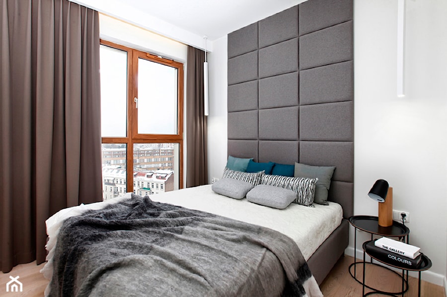 sypialnia w stylu nowoczesnym - zdjęcie od AJOT pracownia projektowa