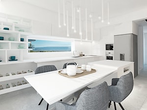 Dom 240 - Kuchnia, styl nowoczesny - zdjęcie od AJOT pracownia projektowa