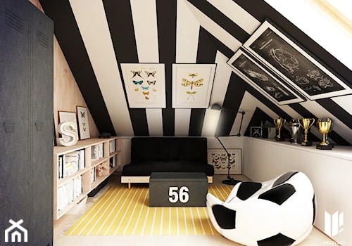 Pokój niezwykłego młodego dżentelmena - zdjęcie od Messyasz Design Lab