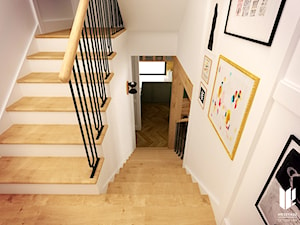 Klatka schodowa - zdjęcie od Messyasz Design Lab