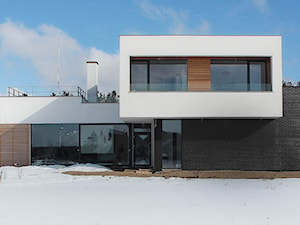 Dom jednorodzinny w Gdańsku - Duże jednopiętrowe nowoczesne domy jednorodzinne murowane - zdjęcie od XYstudio