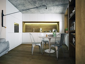 apartment_w&wo - Kuchnia - zdjęcie od PLLU Design - Łukasz Pluta