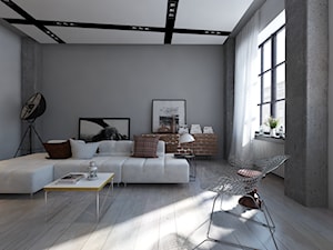 loft_wo - Salon - zdjęcie od PLLU Design - Łukasz Pluta