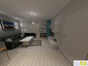mieszkanie Singielki - 46,1m2 - zdjęcie od Studio Lubię Projektować Ewa Mikulska