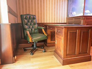 biurko drewniane - zdjęcie od Artystyczna Manufaktura - klasyczne meble na wymiar