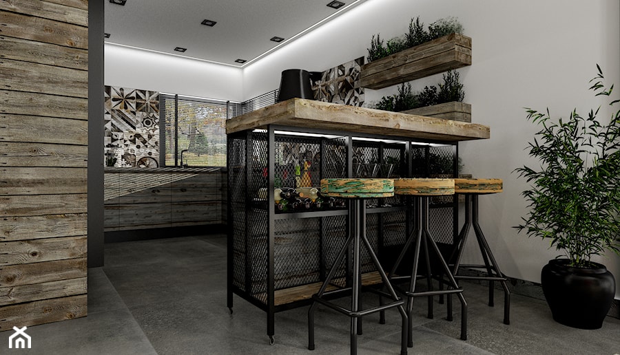 kuchnia loft - zdjęcie od Deco-Studio Aneta Paruzel