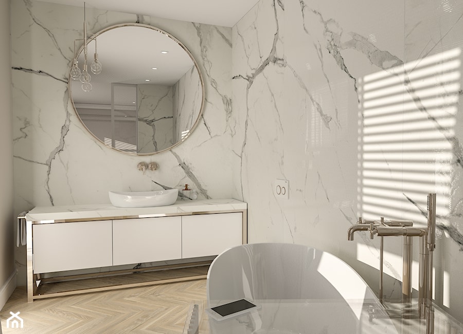 łazienka modern classic - zdjęcie od Deco-Studio Aneta Paruzel