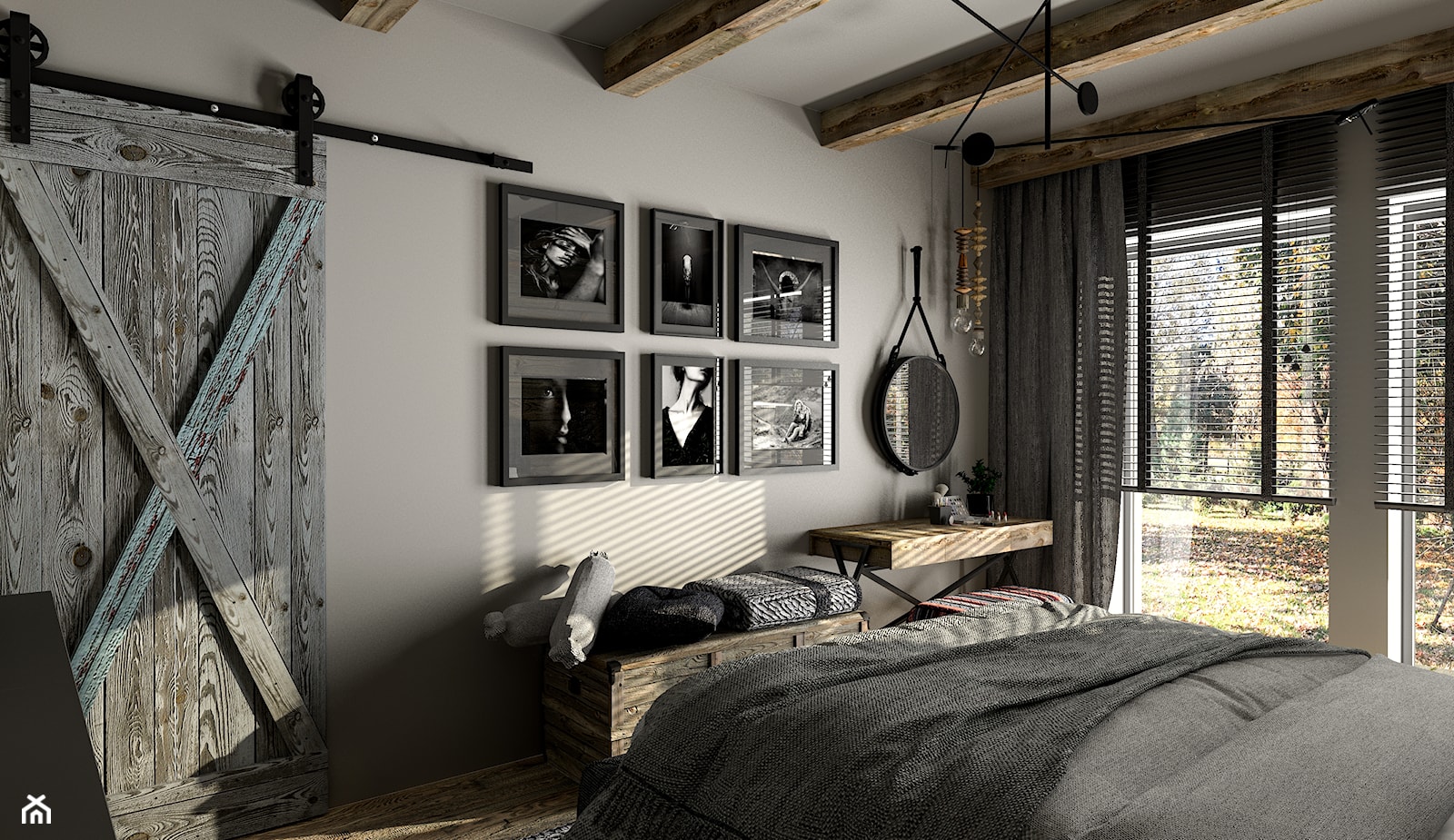 sypialnia loft - zdjęcie od Deco-Studio Aneta Paruzel - Homebook