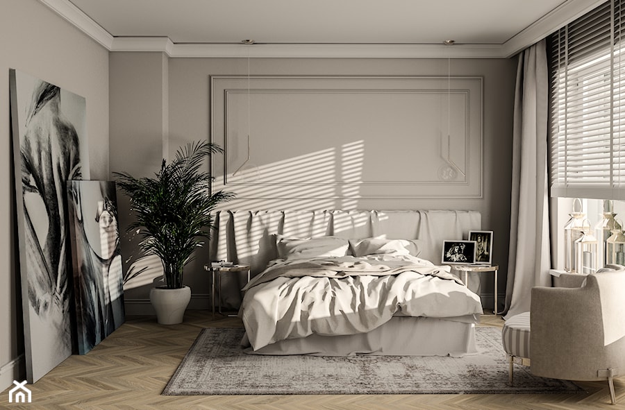 sypialnia modern classic - zdjęcie od Deco-Studio Aneta Paruzel