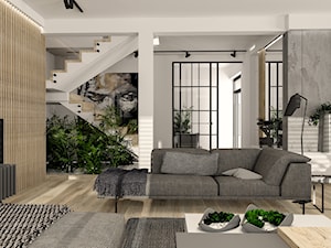 salon w stylu skandynawskim - zdjęcie od Deco-Studio Aneta Paruzel