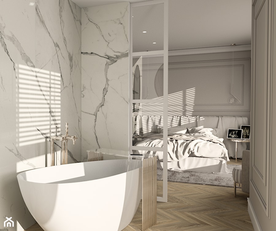 klimatyczny salon kąpielowy - zdjęcie od Deco-Studio Aneta Paruzel