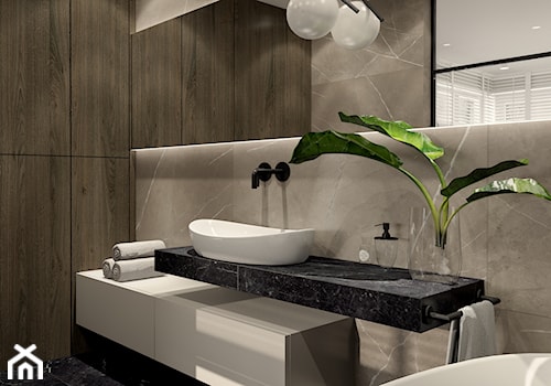 nowoczesna łazienka z charakterem - zdjęcie od Deco-Studio Aneta Paruzel
