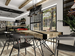 stół loft industrialna konstrukcja - zdjęcie od Deco-Studio Aneta Paruzel