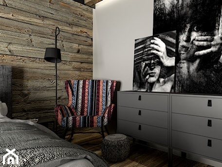 Aranżacje wnętrz - : sypialnia loft - Deco-Studio Aneta Paruzel. Przeglądaj, dodawaj i zapisuj najlepsze zdjęcia, pomysły i inspiracje designerskie. W bazie mamy już prawie milion fotografii!