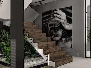 nowoczesne dom z charakterem - Schody, styl nowoczesny - zdjęcie od Deco-Studio Aneta Paruzel