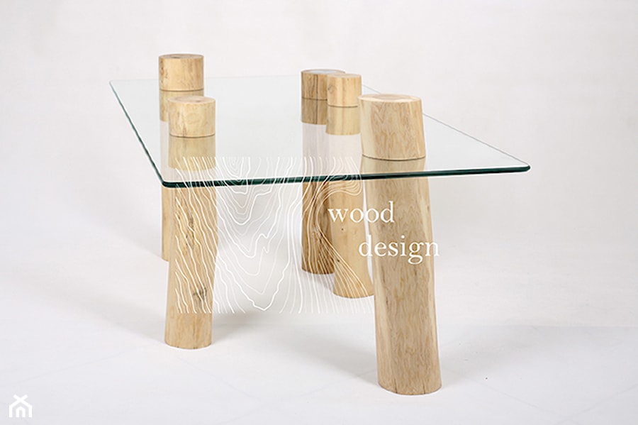 Stoli kawowy Wood Design - zdjęcie od Marta Magnowska - Projektowanie Wnętrz i Wizualizacje