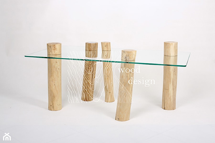 Stoli kawowy Wood Design - zdjęcie od Marta Magnowska - Projektowanie Wnętrz i Wizualizacje