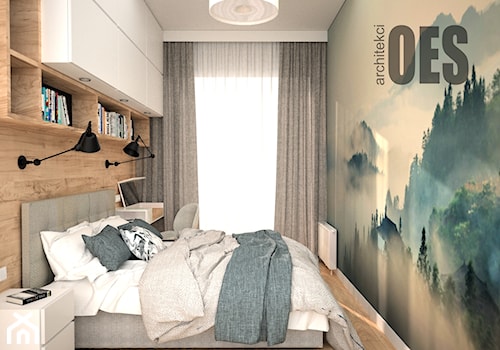 Przytulna sypialnia - zdjęcie od OES architekci
