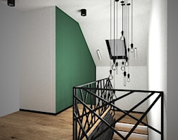 Balustrada loft - Schody, styl industrialny - zdjęcie od OES architekci - Homebook