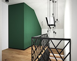 Balustrada loft - Hol / przedpokój, styl industrialny - zdjęcie od OES architekci - Homebook
