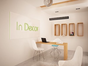 Projekt biura - Biuro, styl minimalistyczny - zdjęcie od InDecor