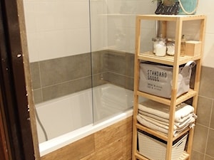 Mieszkanie hand made :) - Mała łazienka, styl skandynawski - zdjęcie od karolina0606