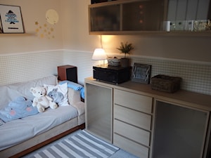 Mieszkanie hand made :) - Średni beżowy szary pokój dziecka dla nastolatka dla dziewczynki, styl tradycyjny - zdjęcie od karolina0606