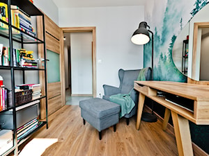 Mieszkanie z zielenią REALIZACJA - Biuro, styl nowoczesny - zdjęcie od All Design Agnieszka Lorenc