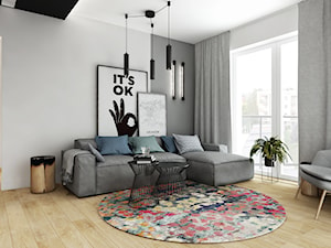Nowoczesne mieszkanie na wynajem - Salon, styl nowoczesny - zdjęcie od All Design Agnieszka Lorenc