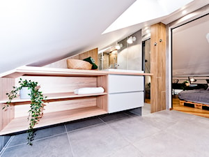 Realizacja projektu mieszkania z antresola - Łazienka, styl industrialny - zdjęcie od All Design Agnieszka Lorenc