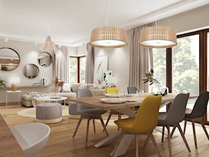 Dom Rybnik - Salon, styl nowoczesny - zdjęcie od All Design Agnieszka Lorenc