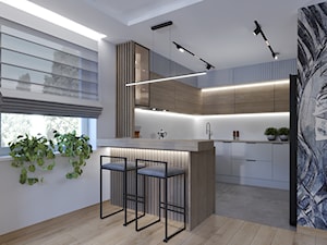 Mieszkanie dwupoziomowe Gdańsk - Kuchnia, styl nowoczesny - zdjęcie od All Design Agnieszka Lorenc